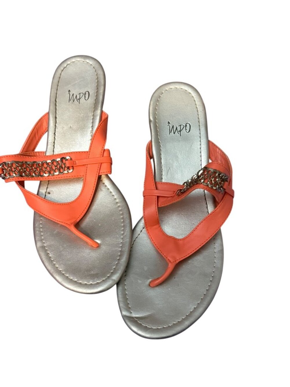 Impo “Rockie” Coral Orange Thong Sandals – Women’s Size 10M